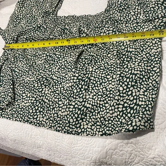 Gap Square Neck Animal Print Blouse - Picture 3 of 7